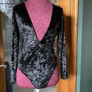 Velvet Suede Bodysuit